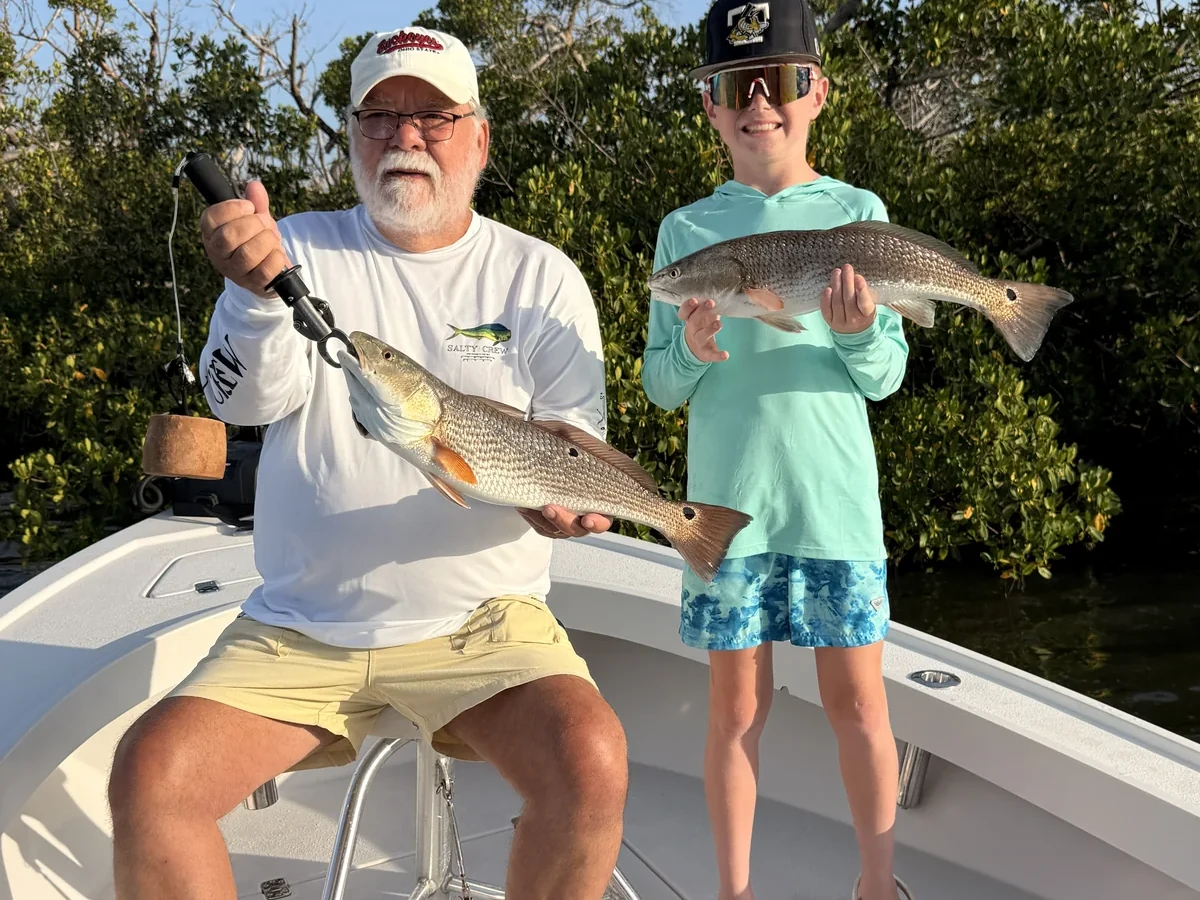 Redfish from Charlotte Harbor backcountry