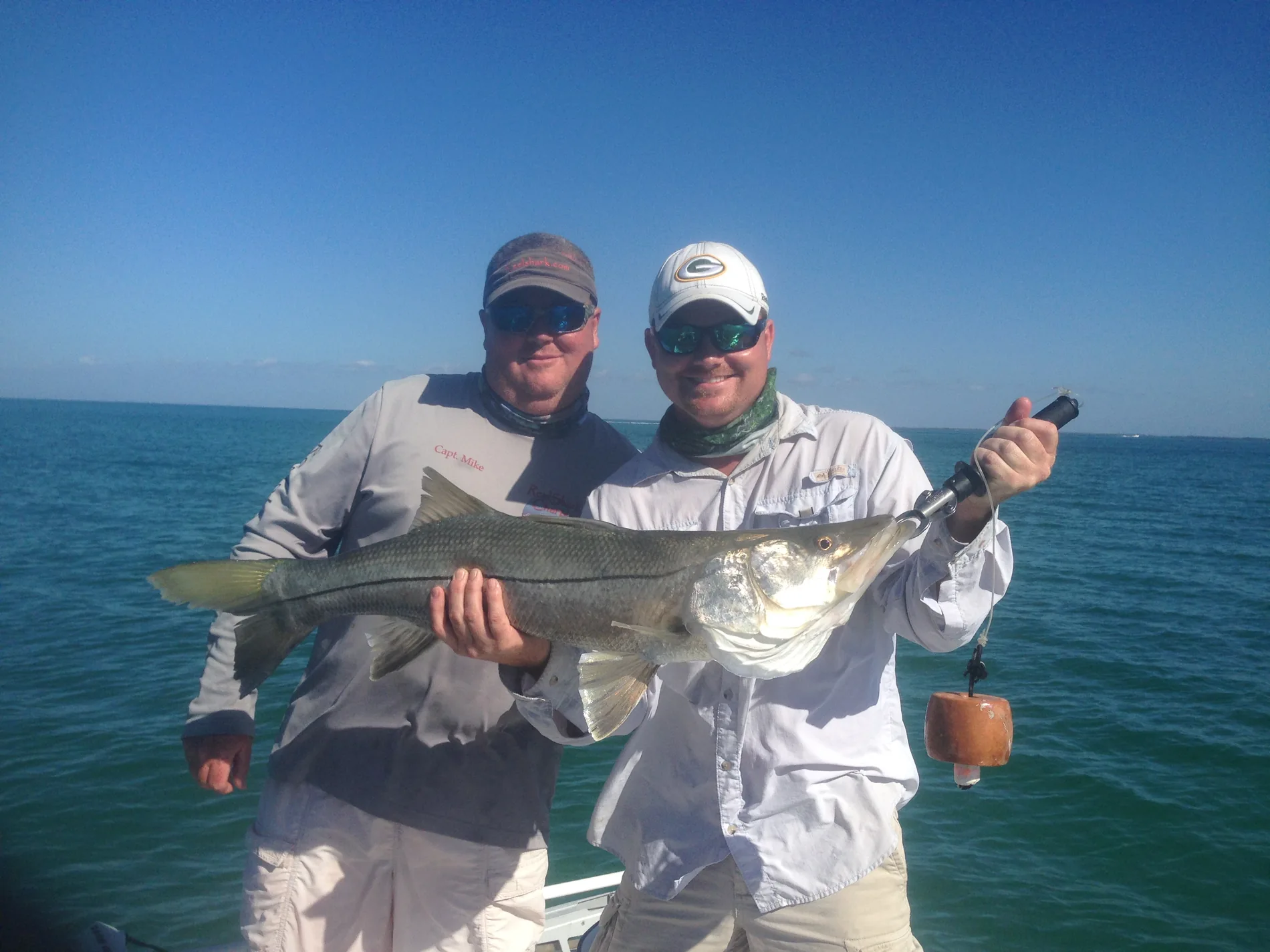 Snook caught aboard ReelShark Charters